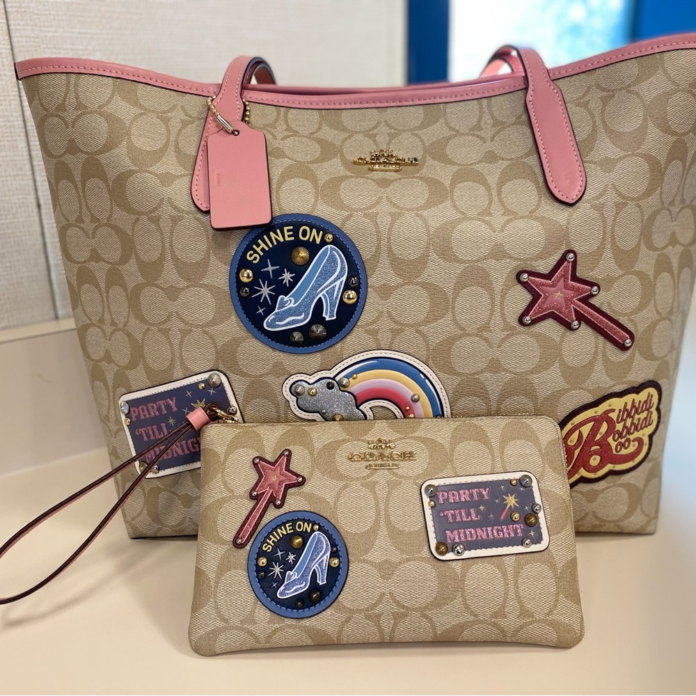 Coach Cinderella Tote w/ wristlet